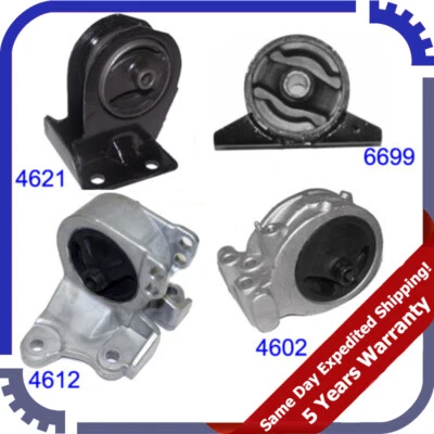 Motor & Trans Mount 4PCS For 2000-2005 Mitsubishi Eclipse 2.4L Auto Trans M046 - Image 1 of 4