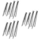 12 Pcs Bread Clamp Ice Cube Tongs Stainless Steel Clips Tool