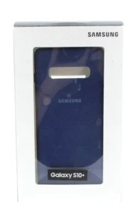 Samsung Silicone Case for Galaxy S10 Plus Blue - Picture 1 of 5