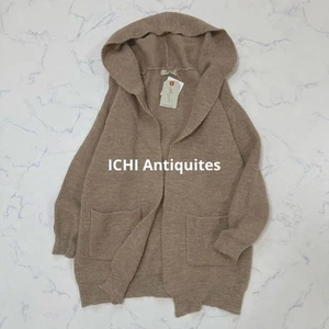 Ichi Antiquites Kleid Strickjacke Wolle Leinen Alpaka Free Size Damen aus Japan - Bild 1 von 19