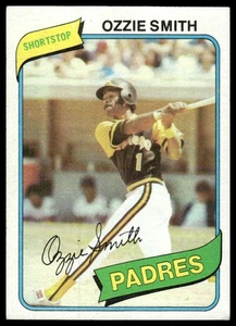 1980 Topps #393 Ozzie Smith San Diego Padres - Picture 1 of 2
