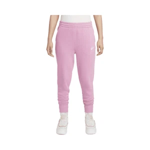 Nike Sportswear Club Fleece Big Kids' High-Waisted Fitted Pants - Picture 1 of 1