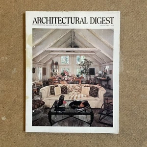 Architectural Digest aug 1981 Connecticut Paul Leonard surrealist Julien levy - Picture 1 of 7