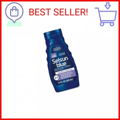 Selsun Blue 2-in-1 Antidandruff Shampoo & Conditioner, Maximum Strength 2-in-1 - Image 1 of 2