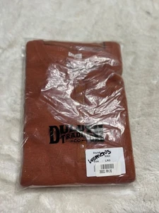 Duluth Trading Co Apfelwein Baumwolle gerippt Henley Shirt Damengröße Large - Bild 1 von 5