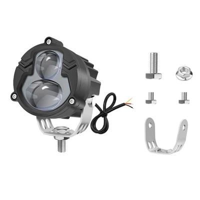 LED Front Bumper Headlight Work Light for Vehicle Motorcycle Truck 6000LM - Image 1 of 4