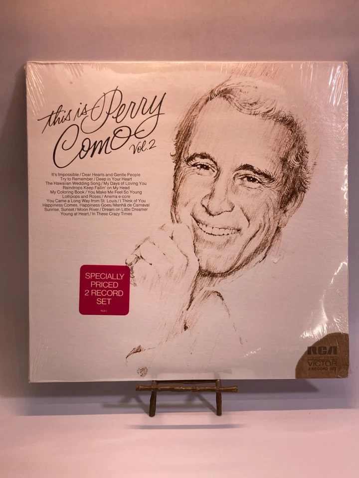 Perry Como This Is Perry Como Vol. 2 Vintage Vinyl 2LP 1972 RCA Record VPS-6067 - Image 1 of 4