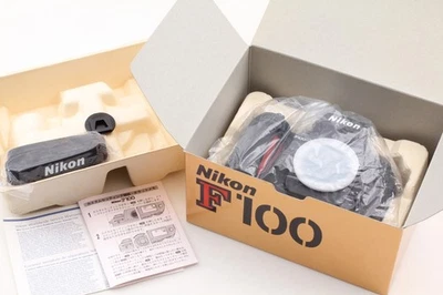 [UNUSED BOXED] Nikon F100 35mm SLR Film Camera Body Only Strap from JAPAN - Image 1 of 4