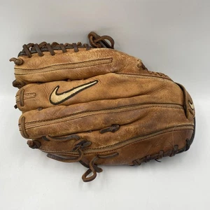 Nike Baseball Handschuh Siege II 12,75" H-Web Leder hellbraun braun Erwachsene RHT Feldspieler - Bild 1 von 9