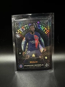 2023-24 Topps Merlin Uefa Club Competitions Mystic Nights Ousmane Dembele #Mn-20 - Picture 1 of 2