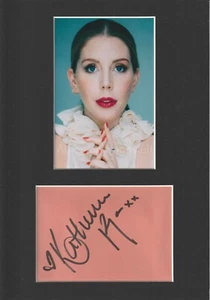 Katherine Ryan Hand Signed A4 Mount, Autograph, The Duchess, 8 Out of 10 Cats - Picture 1 of 3