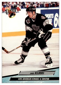 1992 Ultra #85  Jari Kurri      Los Angeles Kings