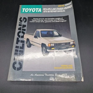 chiltons 8578 Toyota Pick Ups Land Cruiser 4runner 1970-88 Reparaturanleitung - Bild 1 von 6