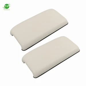 White Seat Bottom Cushion Leathers For Club Car DS Golf Cart 1979-2000.5 - Picture 1 of 13
