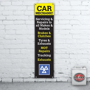 CAR MECHANIC banner workshop / garage / showroom / mancave 1700x430mm - Picture 1 of 1