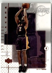 2001-02 UPPER DECK DEREK FISHER LOS ANGELES LAKERS #41 - Picture 1 of 2