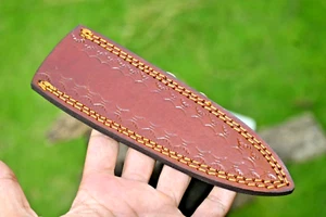 GENUINE LEATHER SHEATH HANDCRAFT FOR FIXED BLADE KNIFE & BOOT KNIFE EDC 2752 - Picture 1 of 3