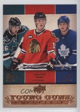2007-08 Upper Deck Young Guns Checklist Devin Setoguchi Jonathan Toews Rookie RC