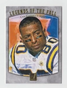 Cris Carter 2018 DONRUSS LEGENDS OF THE FALL INSERT #LF-17 MINNESOTA VIKINGS - Picture 1 of 1