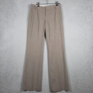 Pantalones de vestir Banana Republic Martin calce 4 tostados tiro medio rectos acampanados oficina años 70 - Imagen 1 de 11