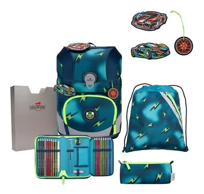 DerDieDas ErgoFlex Tiny Schulranzenset 5-teilig Schulranzen Magic Light Neu - Bild 1 von 4