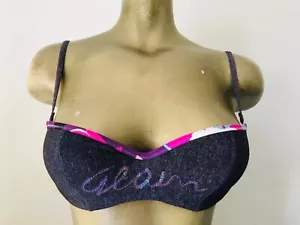 6IXTY 8IGHT Sequin Festival GLAM Convertible BRA NWOT 32C - Picture 1 of 10