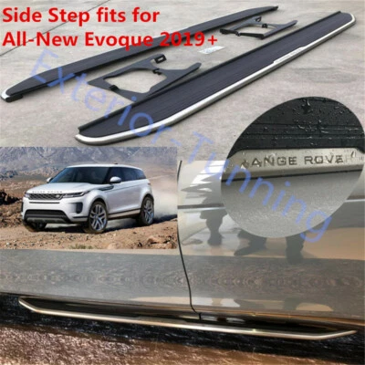 fits for LR Range Rover Evoque 2020-2023 Running Board Side Step Pedal Nerf Bar - Image 1 of 4