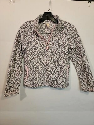 Sudadera polar guepardo Faded Glory para niñas talla grande 10-12 Foto 1 de 3