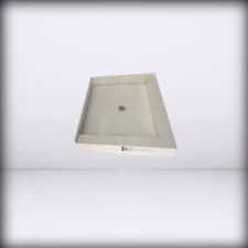 Tile Redi - P4236C-DRRDPVZ Shower Pan Kit with Fla Polished Chrome 36´´ W x 42´´