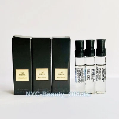 3 x Giorgio Armani Prive The Yulong Eau De Toilette Muestra 2 ml/.06 oz Foto 1 de 3
