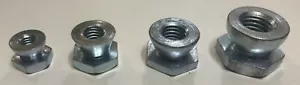 M6, M8, M10, M12, M20, M24, Security, Tamper Proof, BZP, Metric, Shear Nuts. - Picture 1 of 2