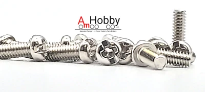 Tamiya 9443023/19443023 2x6mm Screw (20 Pcs.) Blackfoot/Buggy Champ/Truck - Image 1 of 4