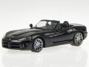 Dodge Viper SR-T 10 2003 negro coche en miniatura 51702 AutoArt 1/43 - Imagen 1 de 6