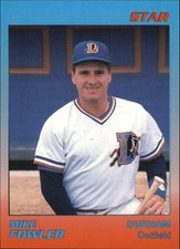 1989 Durham Bulls I Star #11 Mike Fowler
