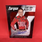 2016 Panini Torque - Driver Scripts Red #Ds-Cb Christopher Bell 38/49 (Au, Rc)
