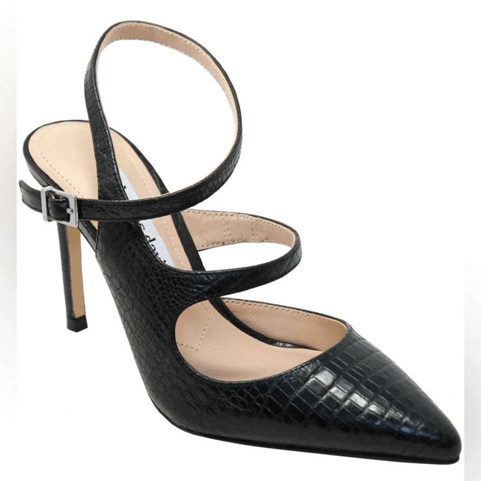 Charles David Ronni Black Pointed Heel Size 9.5 - Image 1 of 4