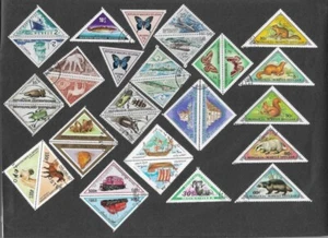 DREIECKSMARKEN 200 ALLE VERSCHIEDENE SAMMLUNG - 28.4.24 - Bild 1 von 4