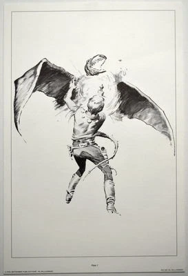 IMPRESIÓN DE HÉROES ESPACIALES 1 con OBRAS DE ARTE INÉDITAS de Al Williamson y Frank Frazetta Foto 1 de 2