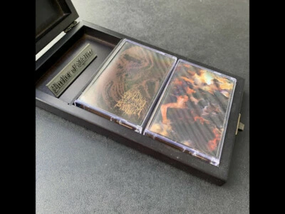 Lurker Of Chalice S/T + 2 x Cassette Tape + Pin LIMITED WOODEN BOX SET LEVIATHAN - Image 1 of 4