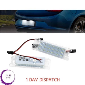 LUZ DE MATRÍCULA LED CANBUS PARA VAUXHALL ASTRA J H CORSA C D INSIGNIA - Imagen 1 de 8