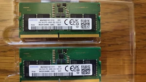 Samsung DDR5 SODIMM RAM 2x8 GB 4800MHZ - Afbeelding 1 van 2
