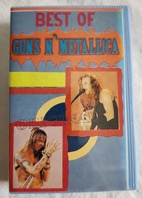 Best Of Guns N' Metallica cassette (Thailand cassette, Import, 18 Tracks, RARE!) - Image 1 of 4
