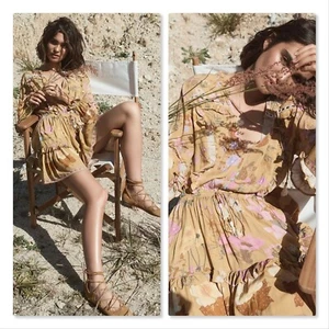 SPELL & THE GYPSY COLLECTIVE Womens Size S or 8 Wild Bloom Long Sleeve Dress - Picture 1 of 16