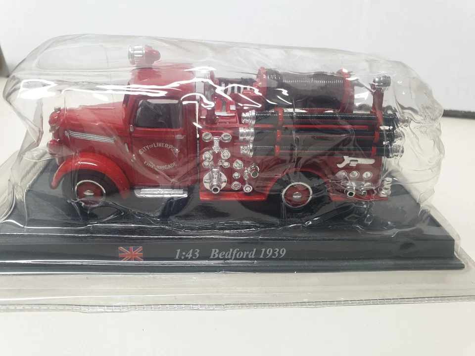 Camion Vigili del Fuoco Del Prado Bedford 1939 1/43 - Immagine 1 di 1