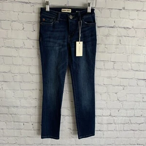 Warp + Weft City JFK Skinny Jeans Piedmont Size 7 Dark Wash Girls NWT - Picture 1 of 8