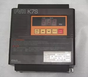 Used FUJI INVERTER FVR K7S FVR004K7S-2 FVR004K7S2 - Picture 1 of 1