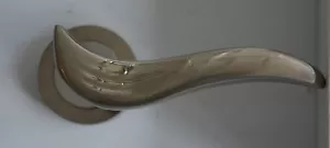 Internal/External Door Lever Handle on Rose - Picture 1 of 9