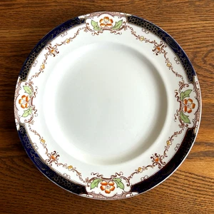 ALFRED MEAKIN HAMPTON SPEISETELLER IMARI FARBEN 9 3/4" ENGLAND VINTAGE 20er-30er - Bild 1 von 13