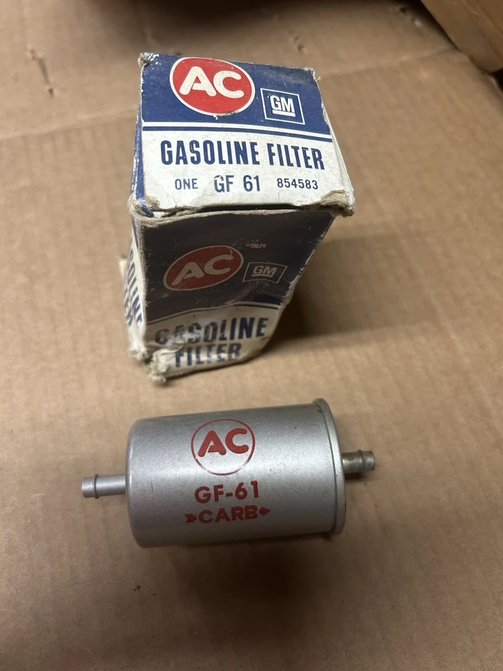 Oldsmobile F85 Jetfire 1963 nuevo filtro de gas aire acondicionado GM GF 61 #854583 Foto 1 de 1