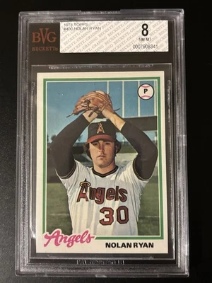 1978 Topps Nolan Ryan #400 BVG 8 Sharp With Perfect Corners - Image 1 of 2